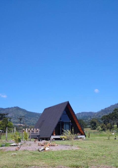 Pé na Picada, Chalé em Urubici. Estilo e conforto em uma das cidades mais frias do Brasil! Exterior foto