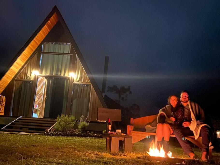 Pé na Picada, Chalé em Urubici. Estilo e conforto em uma das cidades mais frias do Brasil! Exterior foto